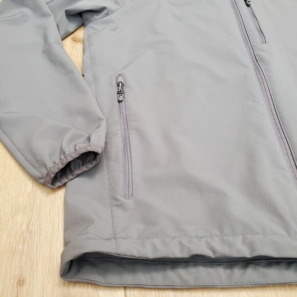 Marmot Jacket Mens XL Gray Tempo M3 Shoftshell Water Repellent Windbreaker Logo - Picture 8 of 16